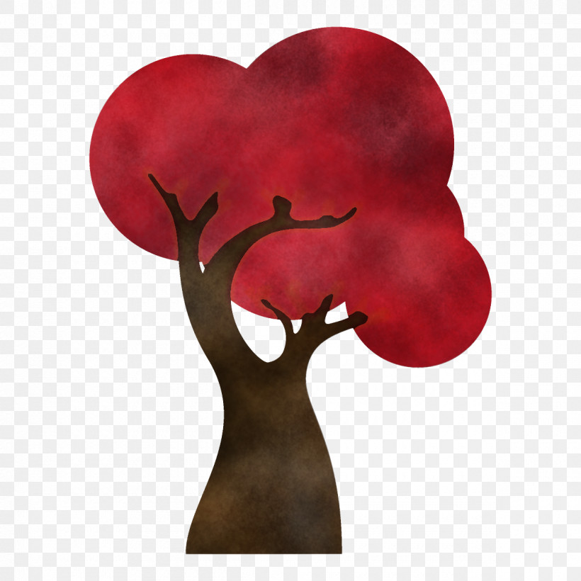 Autumn Tree Broadleaf Tree, PNG, 1200x1200px, Autumn Tree, Broadleaf Tree, Flower, Heart, Love Download Free