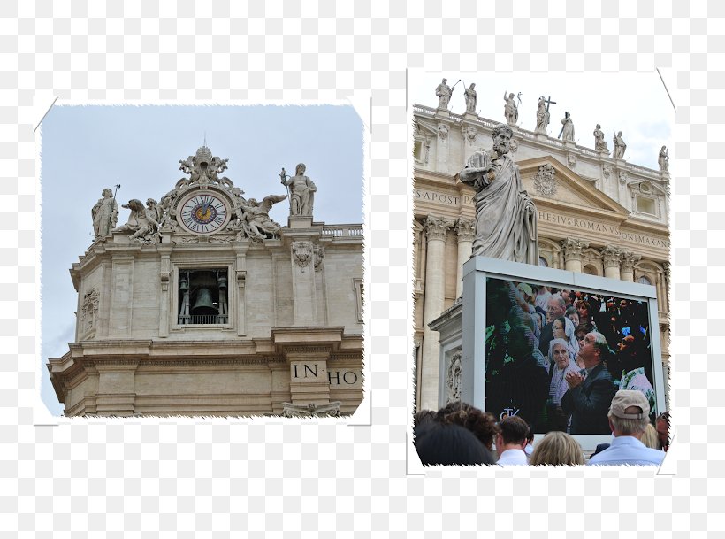 St. Peter's Square St. Peter's Basilica Facade Classical Architecture, PNG, 812x609px, Facade, Arch, Architecture, Basilica, Building Download Free