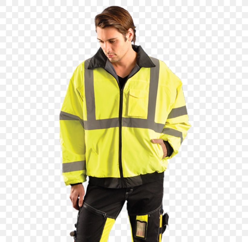 Hoodie High-visibility Clothing Flight Jacket, PNG, 800x800px, Hoodie, Clothing, Coat, Flight Jacket, Gilets Download Free