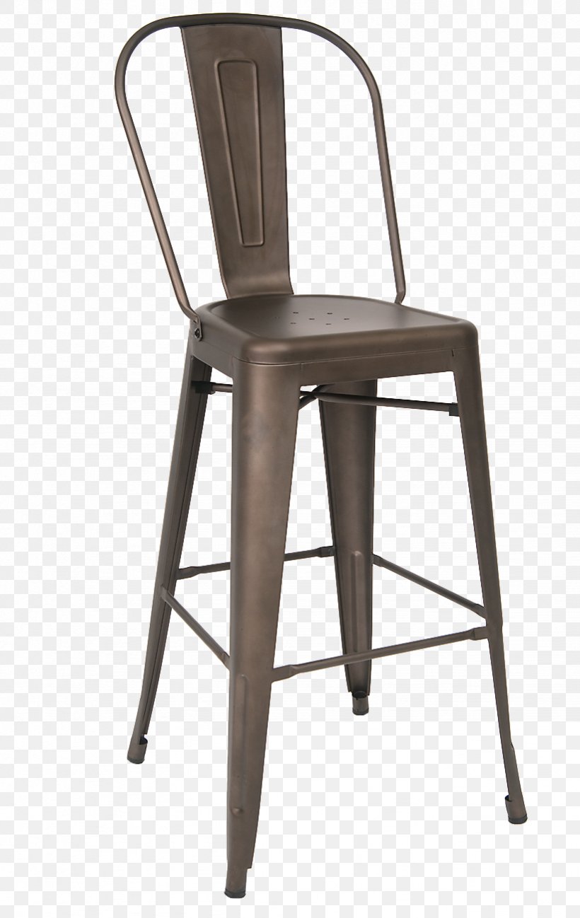 Tolix Bar Stool Chair Metal, PNG, 821x1300px, Bar Stool, Armrest, Bar, Bronze, Chair Download Free