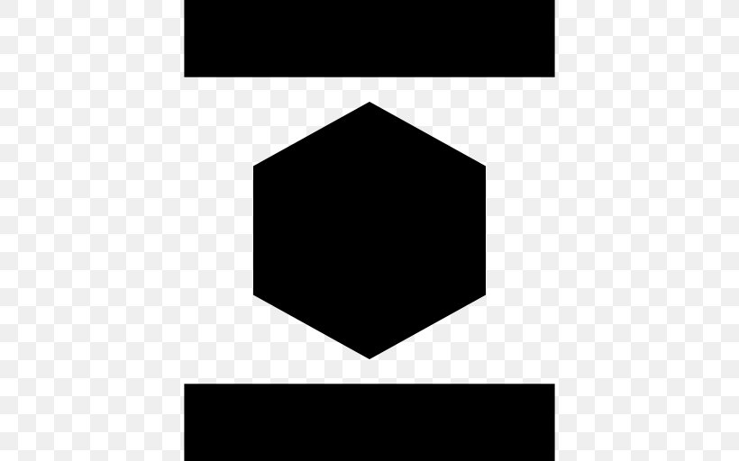 Shape, PNG, 512x512px, Shape, Black, Black And White, Brand, Hexagon Download Free