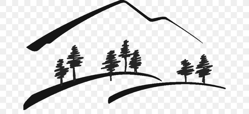 Drawing Line Art Rocky Mountains Clip Art, PNG, 666x377px, Drawing, Art, Black, Black And White, Brand Download Free