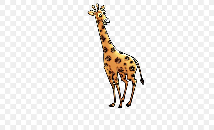 Drawing Northern Giraffe Pencil Clip Art, PNG, 500x500px, Drawing, Animal, Animated Film, Fauna, Giraffe Download Free
