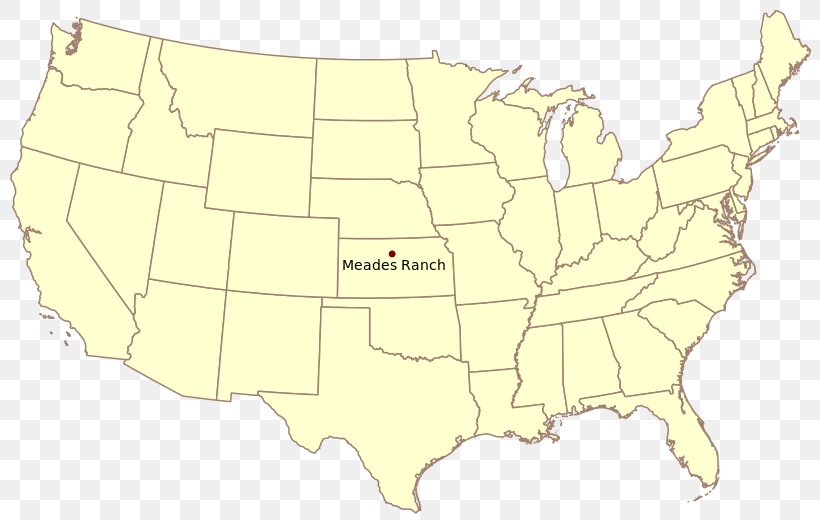 Kansas U.S. State Blank Map, PNG, 820x520px, Kansas, Area, Blank Map, Ecoregion, Html5 Video Download Free
