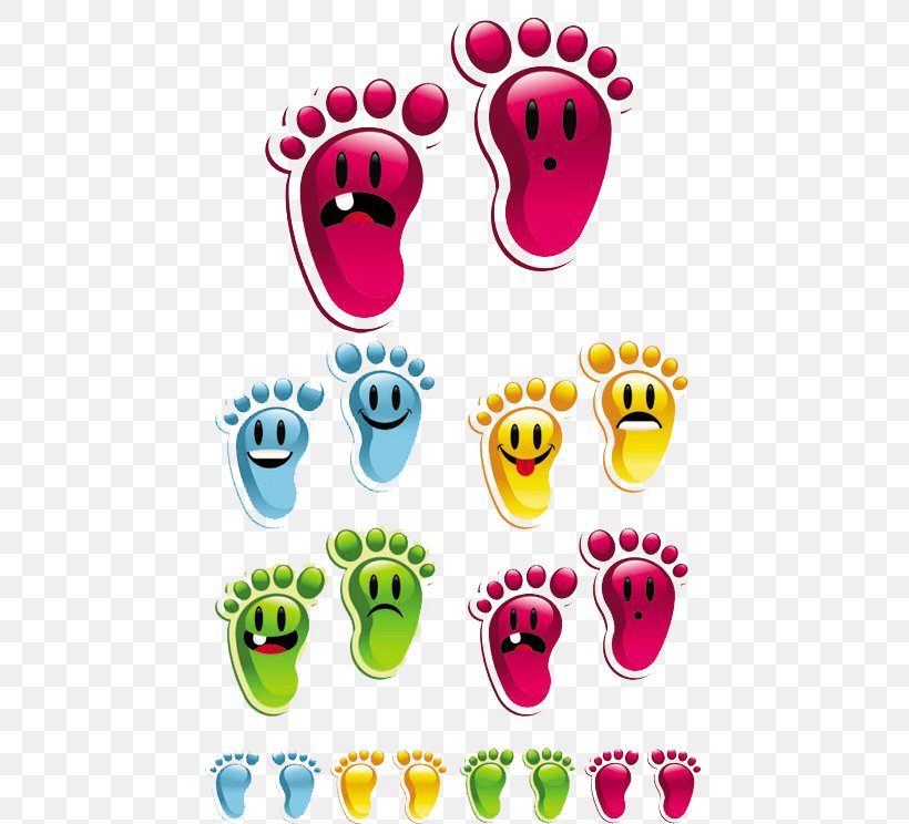 Footprint Royalty-free Clip Art, PNG, 450x744px, Foot, Emoticon, Flower, Footprint, Fotosearch Download Free