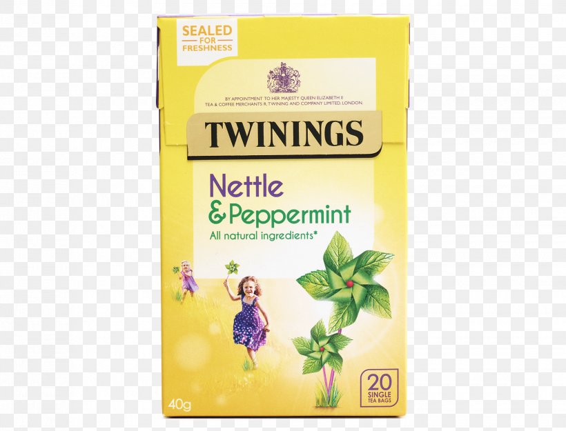 Green Tea Peppermint Twinings Tea Bag, PNG, 1960x1494px, Tea, Common Nettle, Flower, Food, Green Tea Download Free