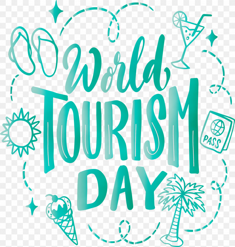 Logo Calligraphy Text Pattern Line, PNG, 2844x3000px, World Tourism Day, Area, Behavior, Calligraphy, Happiness Download Free