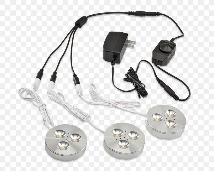 Cabinet Light Fixtures Lighting Recessed Light LED Lamp Light-emitting Diode, PNG, 1000x800px, Cabinet Light Fixtures, Auto Part, Automotive Lighting, Cable, Electronics Accessory Download Free