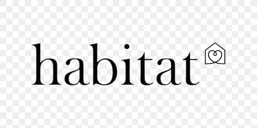 Habitat Logo O2 Centre Furniture, PNG, 1200x600px, Habitat, Area, Black, Black And White, Brand Download Free