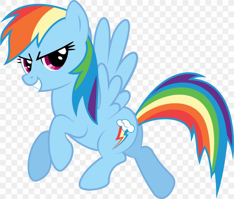 Rainbow Dash Twilight Sparkle Pinkie Pie Rarity Pony, PNG, 7500x6384px, Watercolor, Cartoon, Flower, Frame, Heart Download Free