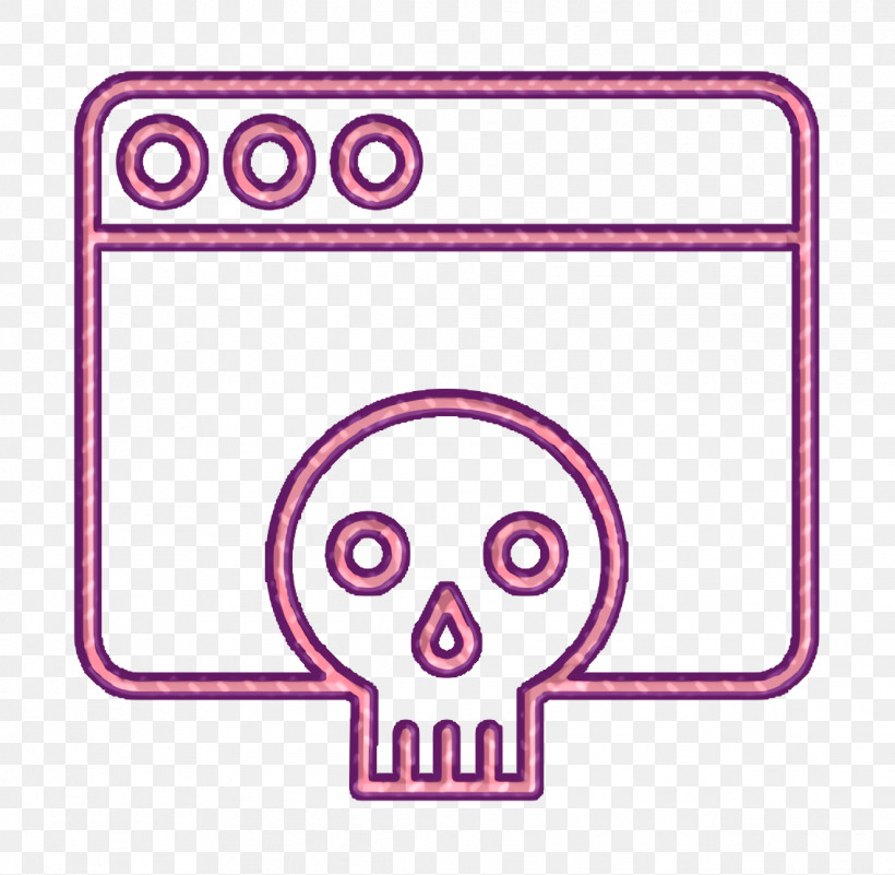 Hacker Icon Cyber Icon, PNG, 1138x1112px, Hacker Icon, Cyber Icon, Line, Line Art, Pink Download Free