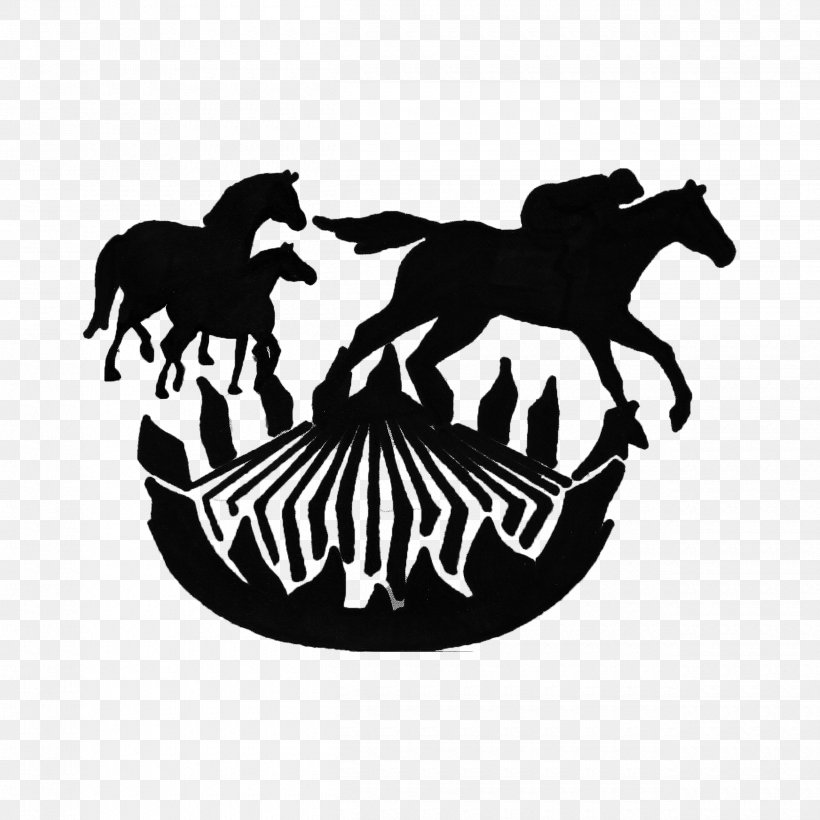 Mustang Equestrian Farm Logo Protea Cynaroides, PNG, 2500x2500px, Mustang, Black And White, Equestrian, Equestrian Sport, Farm Download Free