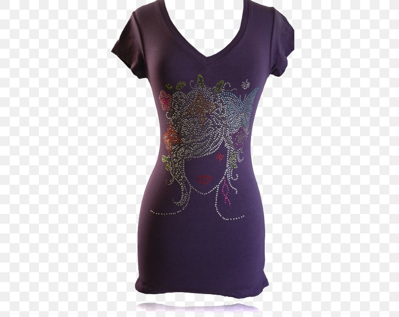 T-shirt Sleeve Dress Neck, PNG, 510x652px, Tshirt, Clothing, Day Dress, Dress, Magenta Download Free