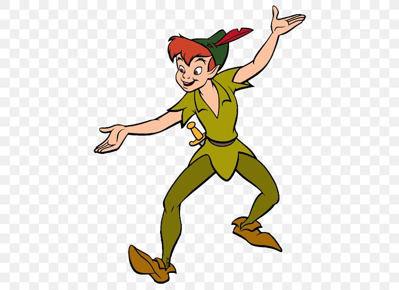 Peter Pan Wendy Darling Tinker Bell Captain Hook YouTube, PNG, 450x596px, Peter Pan, Art, Artwork, Captain Hook, Cartoon Download Free