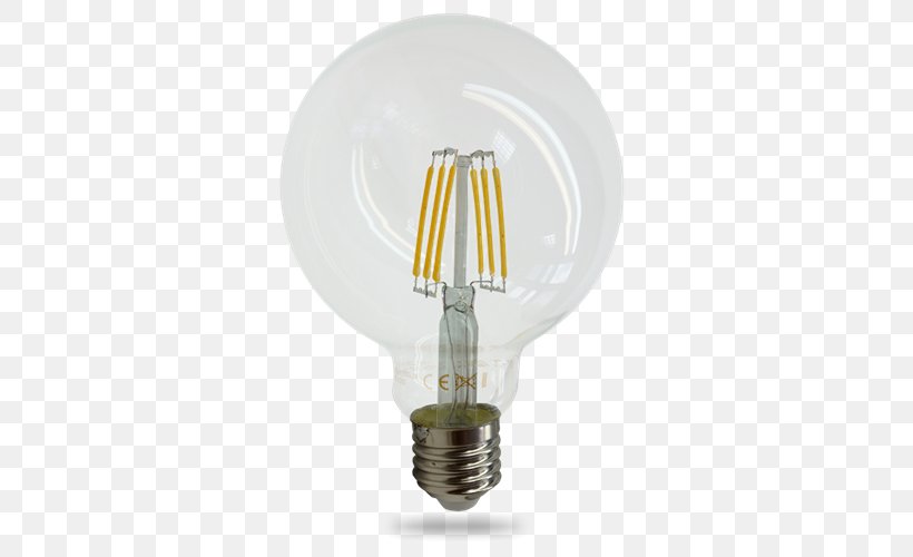 Incandescent Light Bulb LED Lamp Edison Screw, PNG, 500x500px, Light, Color Rendering Index, Edison Screw, Electric Light, Electrical Filament Download Free