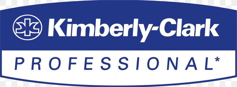Kimberly-Clark Professional Hygiene Kleenex Wypall, PNG, 2809x1032px, Kimberlyclark, Area, Banner, Blue, Brand Download Free