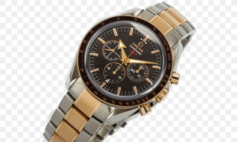 Omega Speedmaster Watch Strap Omega SA Coaxial Escapement, PNG, 600x494px, Omega Speedmaster, Brand, Broad Arrow, Brown, Certified Preowned Download Free