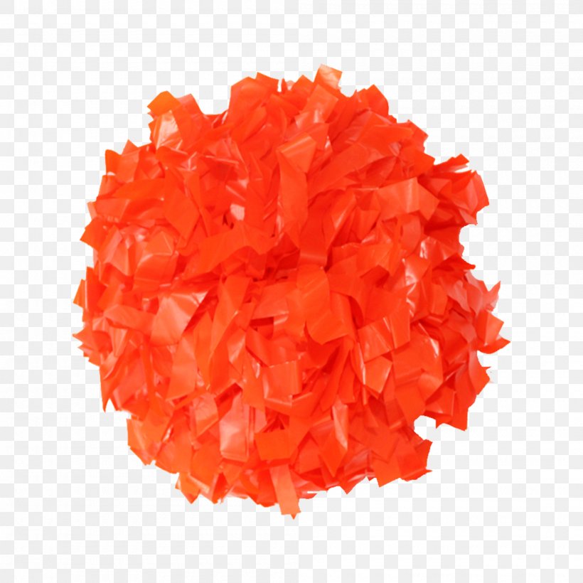 Pom-pom Orange Cheerleading Cheer-tanssi Plastic, PNG, 2000x2000px, Pompom, Acrobatics, Black, Cheerleading, Cheertanssi Download Free