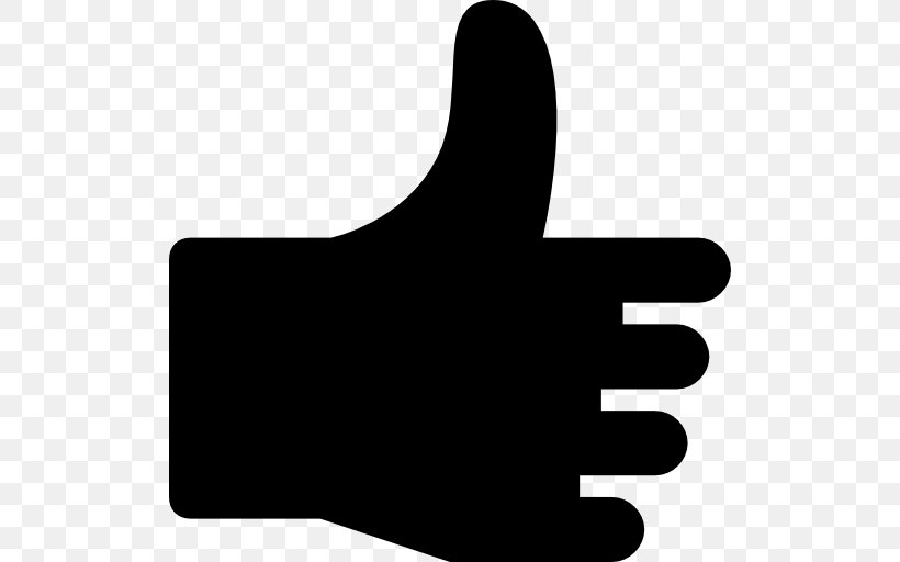 Thumb Signal Gesture, PNG, 512x512px, Thumb Signal, Black, Black And White, Finger, Gesture Download Free