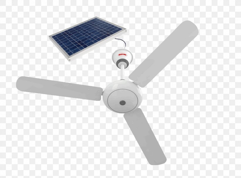 Ceiling Fans Solar Powered Fan Solar Power Solar Panels Png