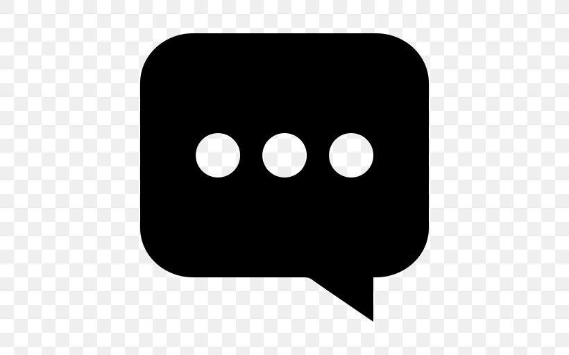 Chat Box, PNG, 512x512px, Speech Balloon, Black, Rectangle, Symbol, User Download Free