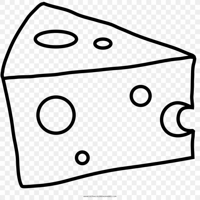 Drawing Cheese Food Coloring Book Dairy Products, PNG, 1000x1000px, Drawing, Area, Black, Black And White, Cheese Download Free