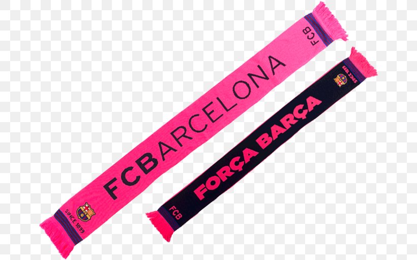 FC Barcelona Product Scarf Pink M Font, PNG, 668x511px, Fc Barcelona, Acrylic Paint, Brand, La Liga, Label Download Free
