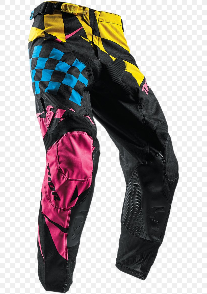 Pants Yellow Thor Clothing Glove, PNG, 604x1164px, 2017, Pants, Clothing, Dirt Bike, Enduro Download Free