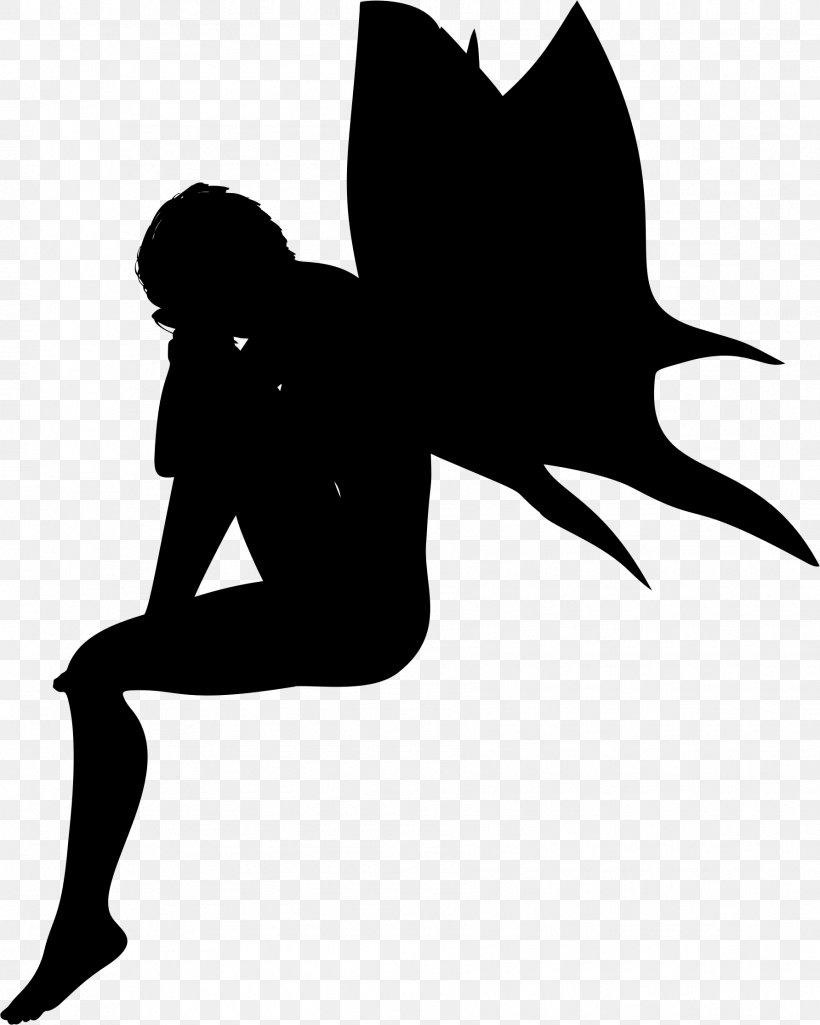Silhouette Clip Art, PNG, 1784x2230px, Silhouette, Black, Black And White, Fairy, Fictional Character Download Free