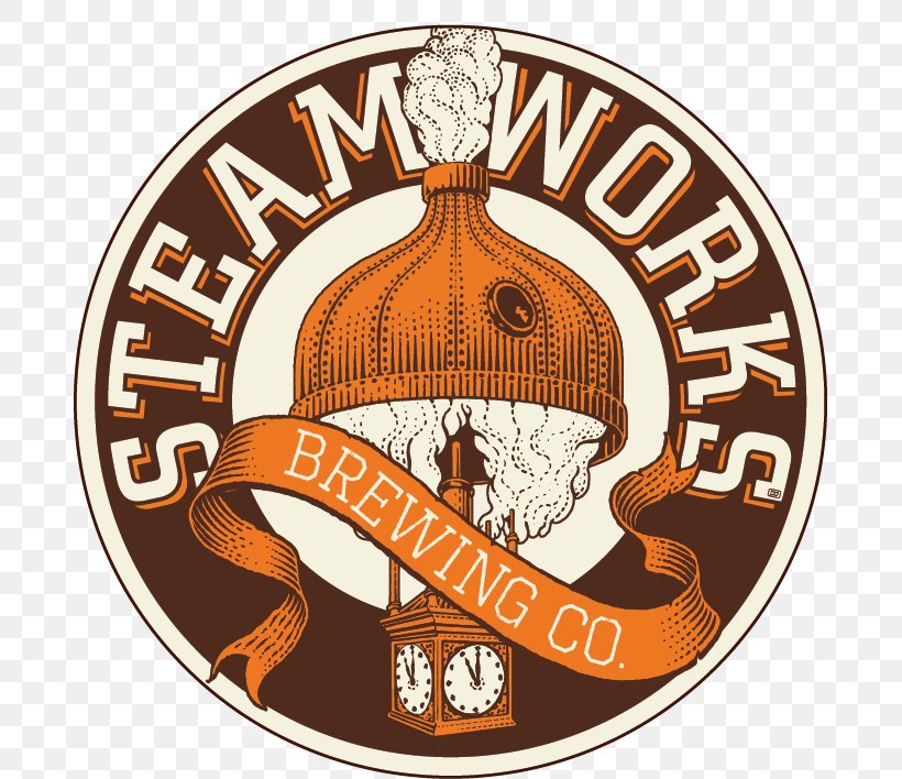 Steamworks Brewing Co. JAK'S Beer Wine Spirits Steamworks Brewery & Taproom, PNG, 685x708px, Beer, Badge, Bar, Beer Brewing Grains Malts, Brand Download Free