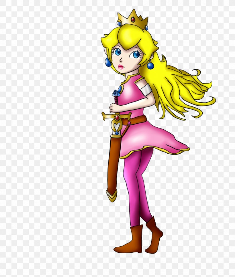 Super Princess Peach Princess Zelda Rosalina Princess Daisy, PNG, 867x1024px, Super Princess Peach, Action Figure, Art, Cartoon, Fictional Character Download Free