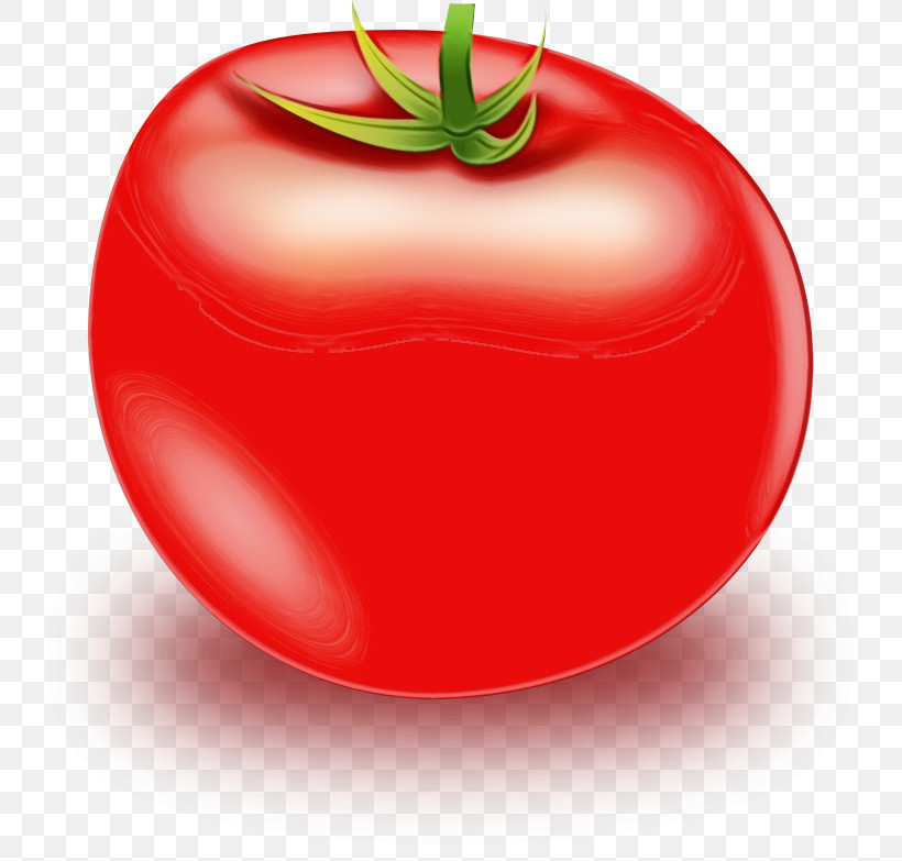 Tomato, PNG, 800x783px, Watercolor, Cartoon, Cherry Tomatoes, Datterino Tomato, Dicing Download Free