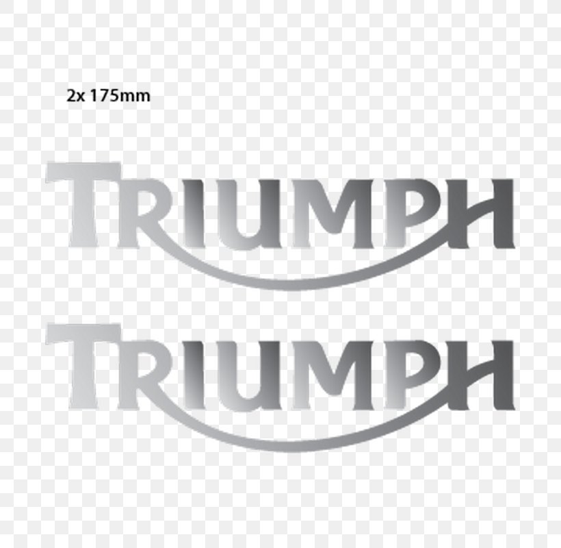 Triumph Motorcycles Ltd Triumph Tiger 800 Triumph Daytona 675 Logo, PNG, 800x800px, Triumph Motorcycles Ltd, Black And White, Brand, Custom Motorcycle, Decal Download Free