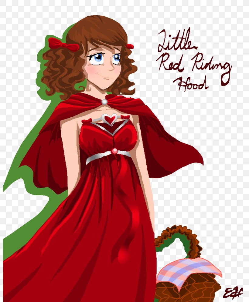 Artist Illustration Little Red Riding Hood Legendary Creature, PNG, 800x996px, Watercolor, Cartoon, Flower, Frame, Heart Download Free