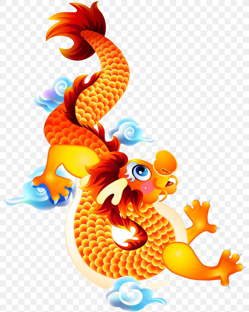 Chinese Dragon Cartoon Illustration, PNG, 807x1024px, Chinese Dragon, Animation, Art, Cartoon, Comics Download Free