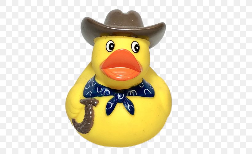 Rubber Duck Natural Rubber Yellow Gummi Candy, PNG, 500x500px, Duck, Beak, Bird, Child, Cowboy Download Free