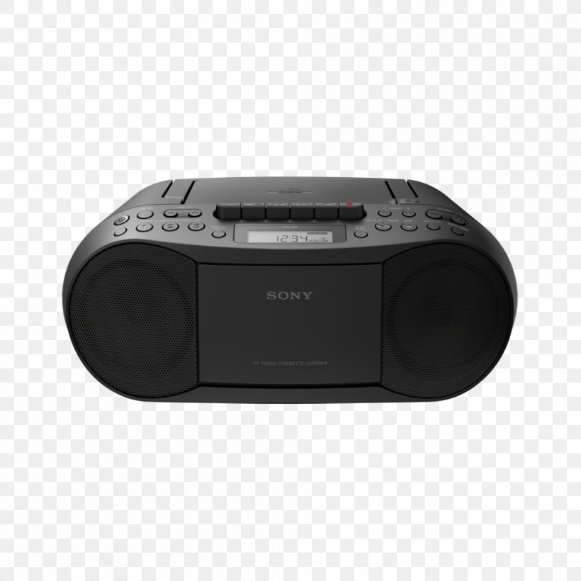 Portable CD Player Compact Disc Compact Cassette Boombox, PNG, 1000x1000px, Cd Player, Audio, Audio Receiver, Boombox, Cassette Deck Download Free