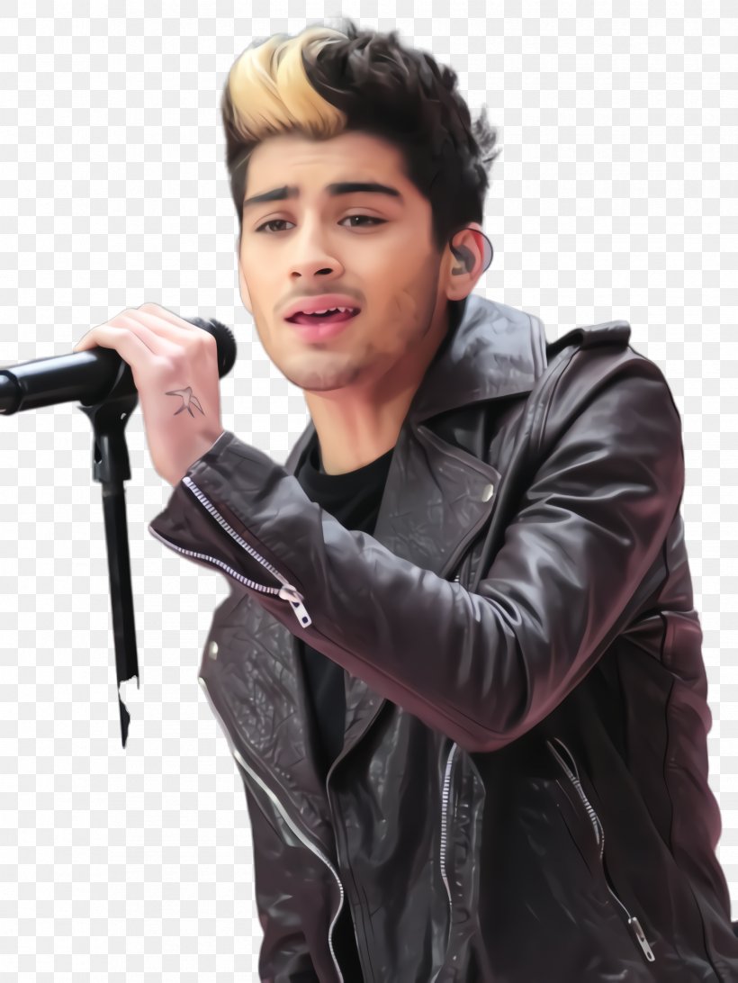 Singing Cartoon, PNG, 1732x2308px, Zayn Malik, Gesture, Jacket, Leather, Leather Jacket Download Free