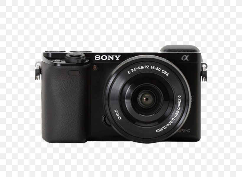 Sony α6000 Sony α5000 Mirrorless Interchangeable-lens Camera 索尼 Sony α7, PNG, 600x600px, Camera Lens, Active Pixel Sensor, Camera, Camera Accessory, Cameras Optics Download Free