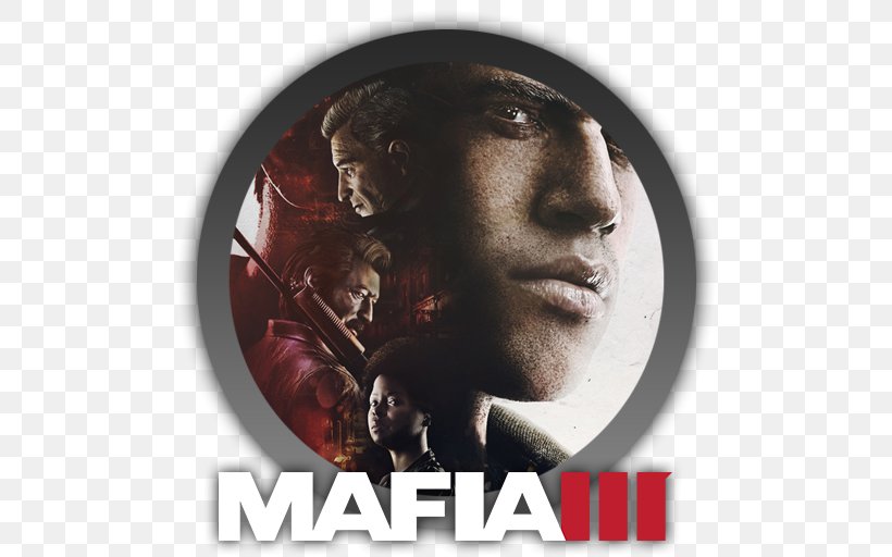 Mafia III Video Game PlayStation 4 Xbox One, PNG, 512x512px, 2k Games, Mafia Iii, Album Cover, Computer Software, Hangar 13 Download Free