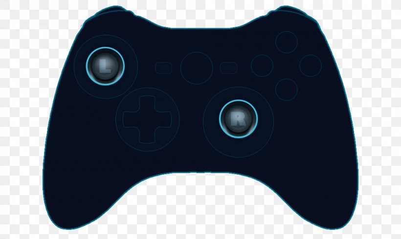 Xbox 360 Controller Joystick Game Controllers, PNG, 1000x598px, Xbox 360 Controller, All Xbox Accessory, Black, Electric Blue, Game Controller Download Free