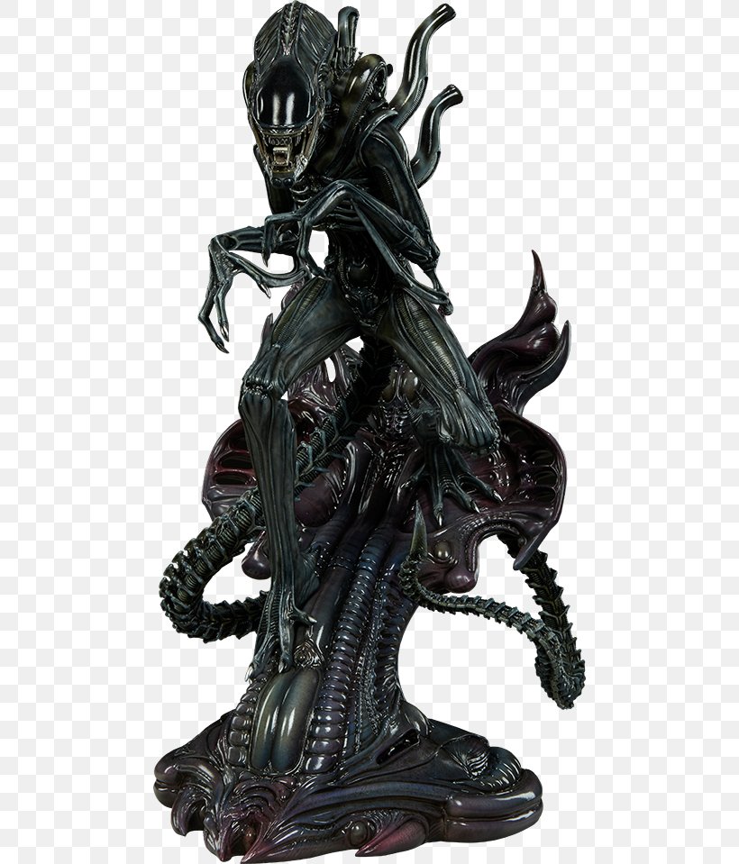 Alien Predator Statue Sideshow Collectibles Figurine, PNG, 480x959px, Alien, Action Figure, Action Toy Figures, Alien Resurrection, Alien Vs Predator Download Free
