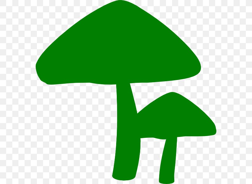 Clip Art Green Mushroom Image, PNG, 588x598px, Green, Black And White, Color, Grass, Leaf Download Free