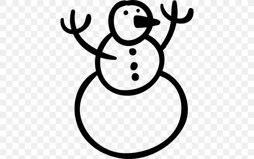 Clip Art, PNG, 512x512px, Snowman, Black And White, Happiness, Head, Line Art Download Free