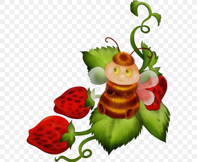 Insects Christmas Ornament M Flower Pollinator Vegetable, PNG, 600x673px, Watercolor, Christmas Ornament M, Flower, Fruit, Garnish Download Free