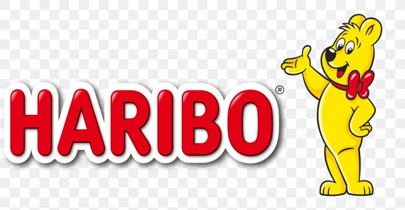 Logo Haribo Gummi Candy Fruit Salad 5-Pound Bag Haribo Gummi Candy, Fruit Salad, 5-Pound Bag, PNG, 1816x943px, Logo, Brand, Candy, Cartoon, Emoticon Download Free