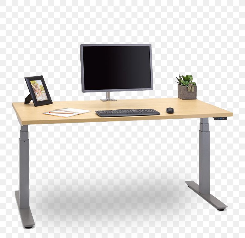 Standing Desk Table Sit-stand Desk Furniture, PNG, 795x796px, Desk, Bar Stool, Chair, Computer, Computer Monitor Accessory Download Free