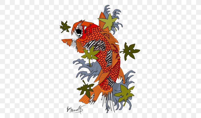 Butterfly Koi Drawing Clip Art, PNG, 340x480px, Koi, Animal, Art, Branch, Butterfly Koi Download Free
