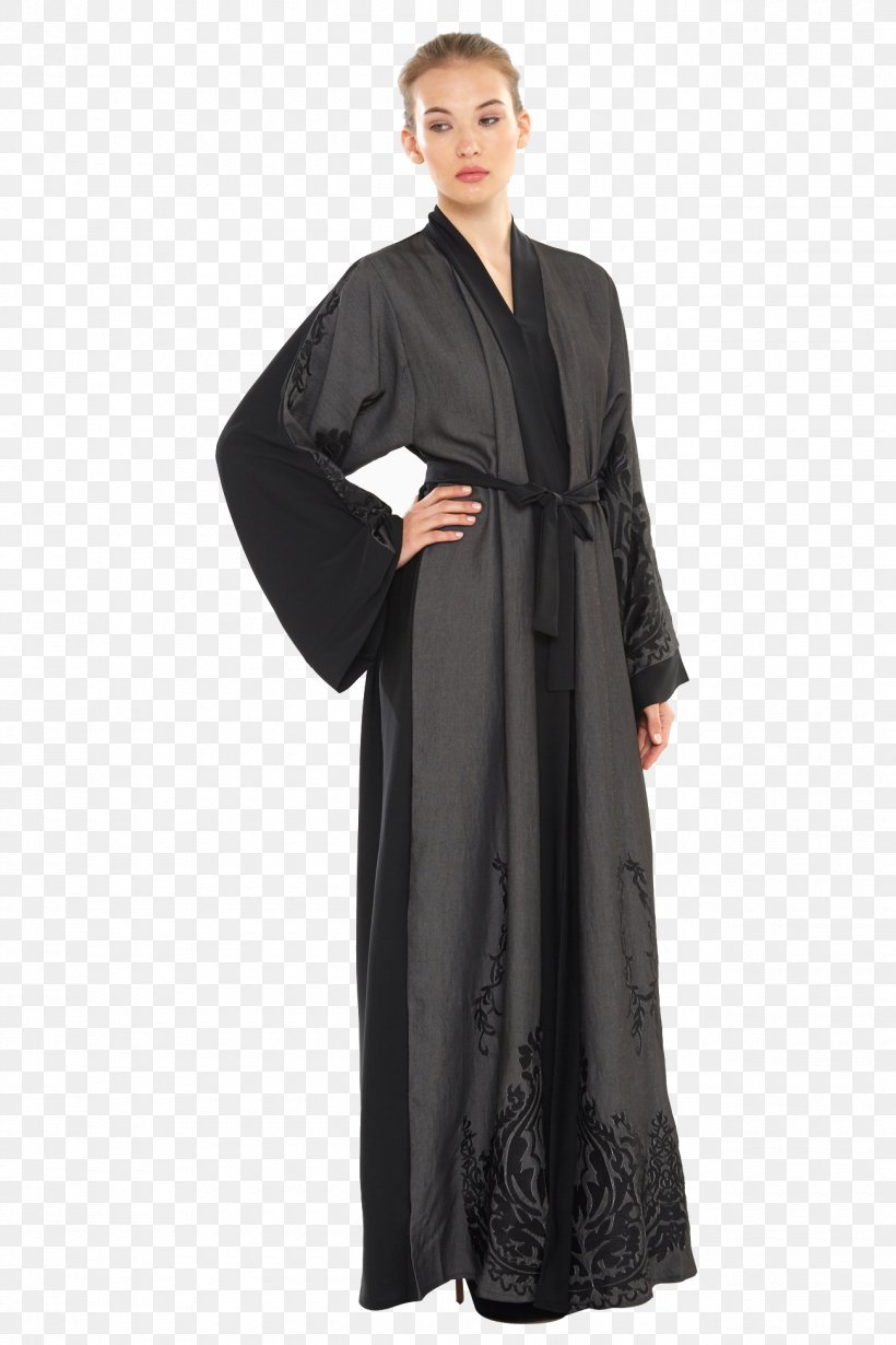 Robe Abaya Jilbāb Clothing Dress, PNG, 1300x1950px, Robe, Abaya, Black, Clothing, Collar Download Free