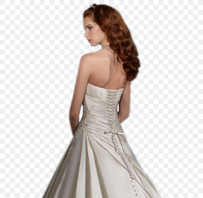 Wedding Dress Cocktail Dress Satin Party Dress, PNG, 535x800px, Watercolor, Cartoon, Flower, Frame, Heart Download Free